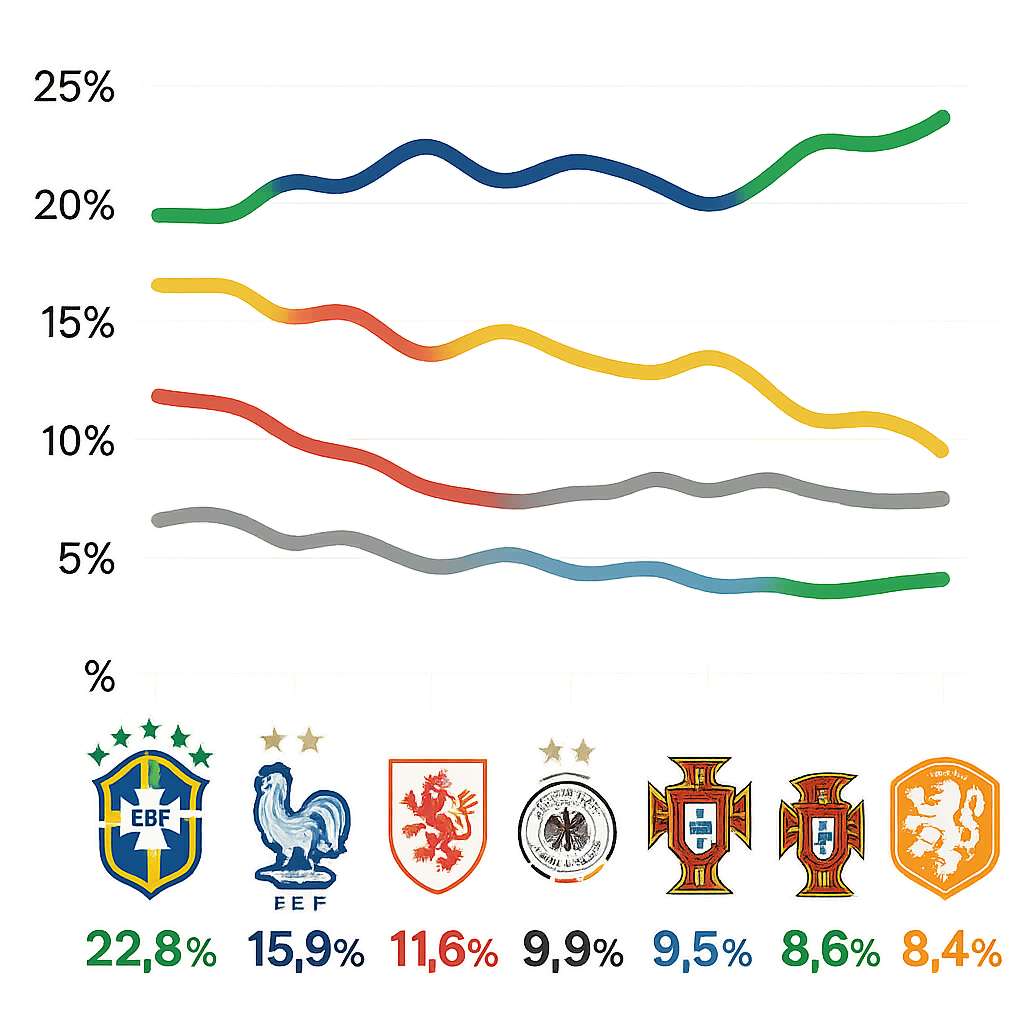 目前哪些隊伍的冠軍賠率最低？
